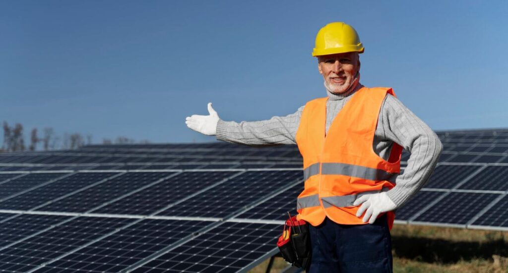 Solar water pumping installation